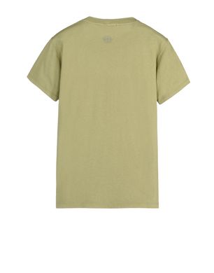 Stone island khaki t hot sale shirt