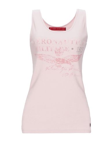Woman Tank top Pink Size XL Cotton, Elastane