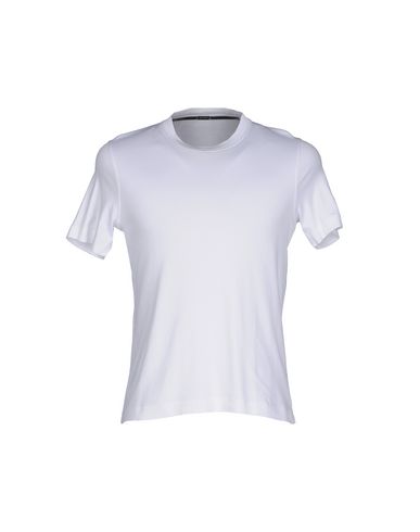 Shop Zanone Man T-shirt White Size 46 Cotton