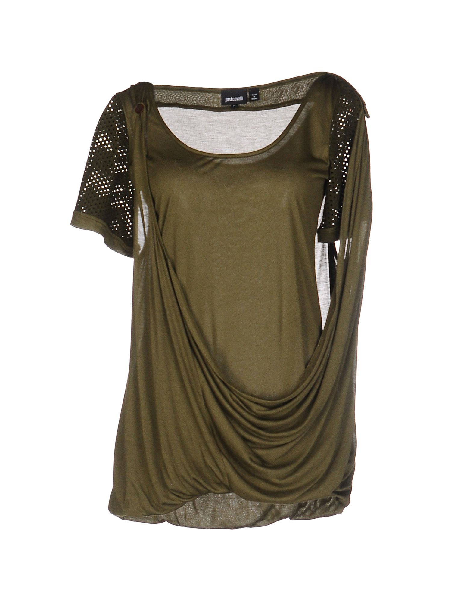 Just Cavalli T-shirts In Military Green