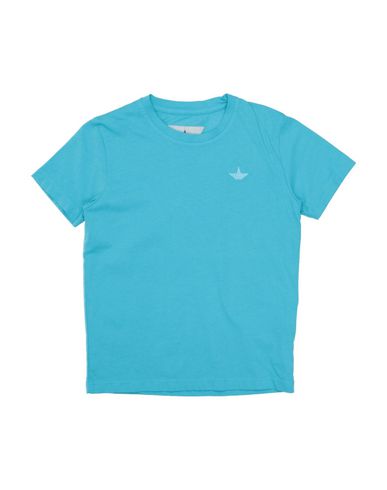 Macchia J Babies'  Toddler Boy T-shirt Azure Size 6 Cotton In Blue