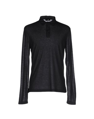 Byblos Man Polo Shirt Black Size S Polyester, Viscose
