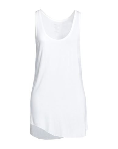 Majestic Filatures Woman Tank Top White Size 4 Viscose, Elastane