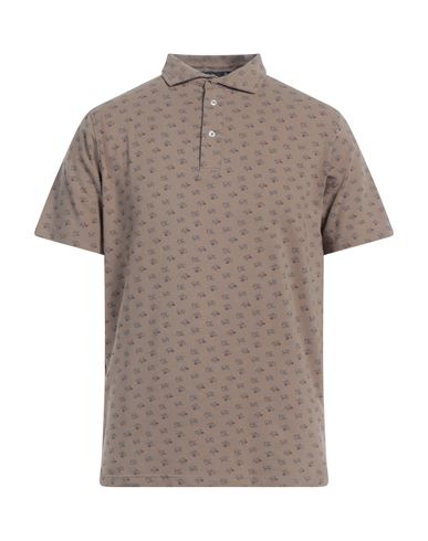 Man Polo shirt Sand Size XXL Cotton, Elastane