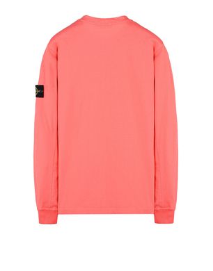 Stone island coral on sale sweatshirt