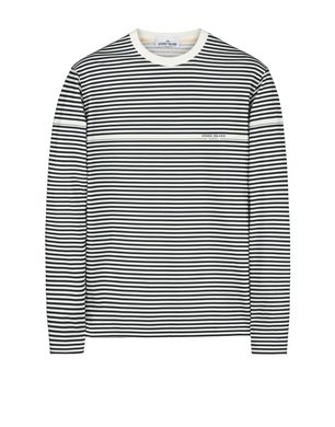 Stone island striped store t shirt