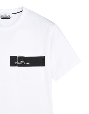 Stone island drone back t shirt white Clearance