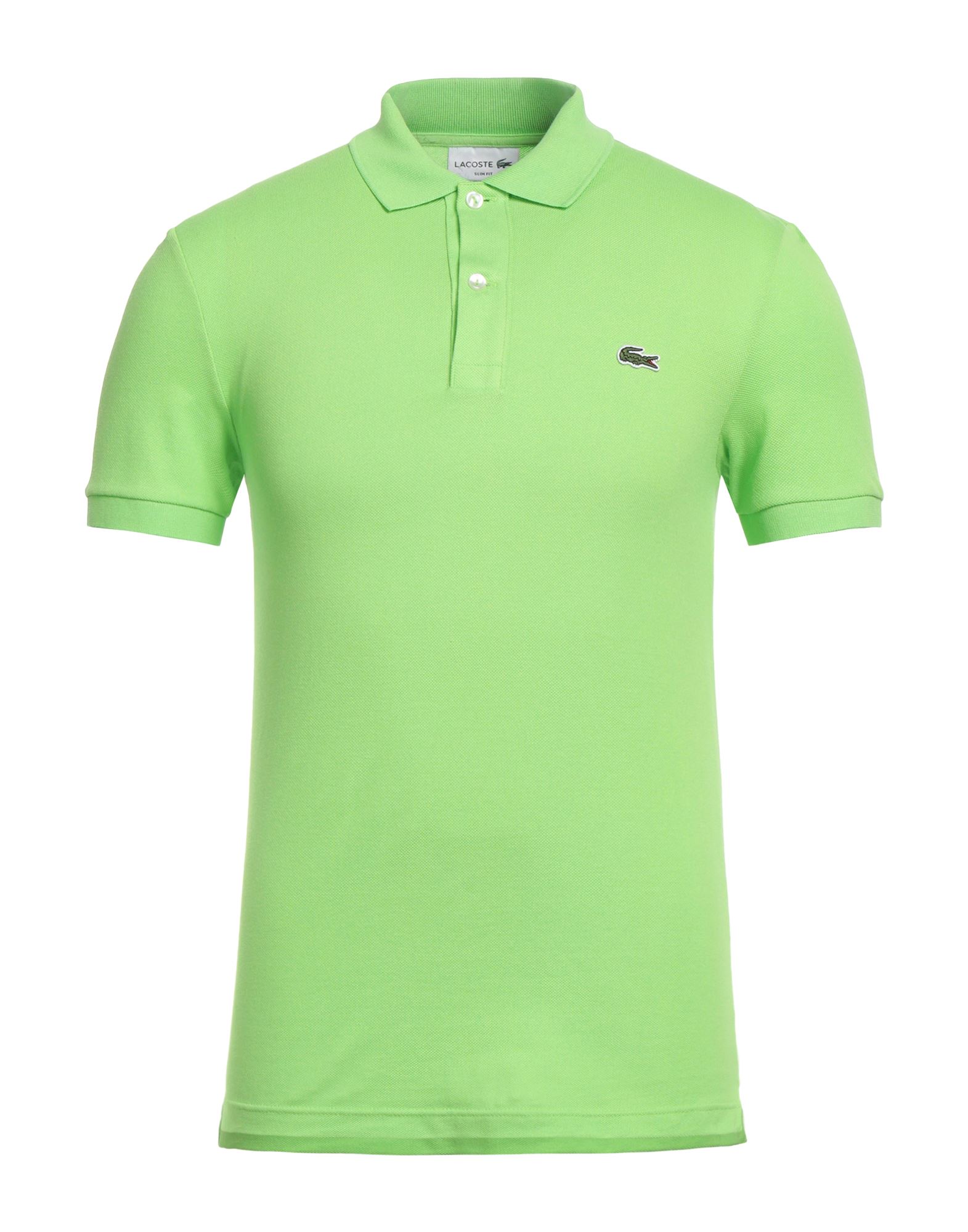 Lacoste Polo Shirts In Light Green