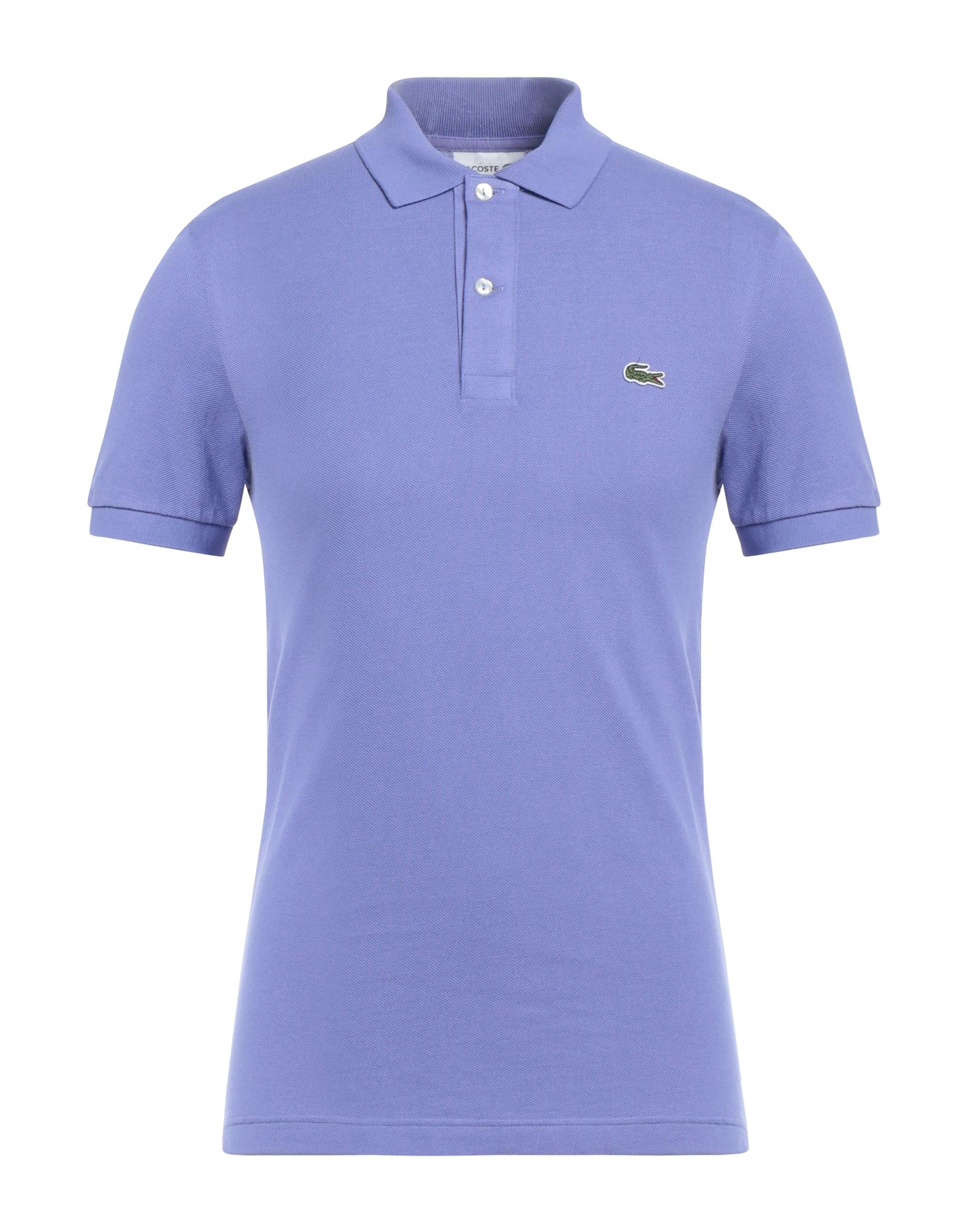 Lacoste Polo Shirts In Purple