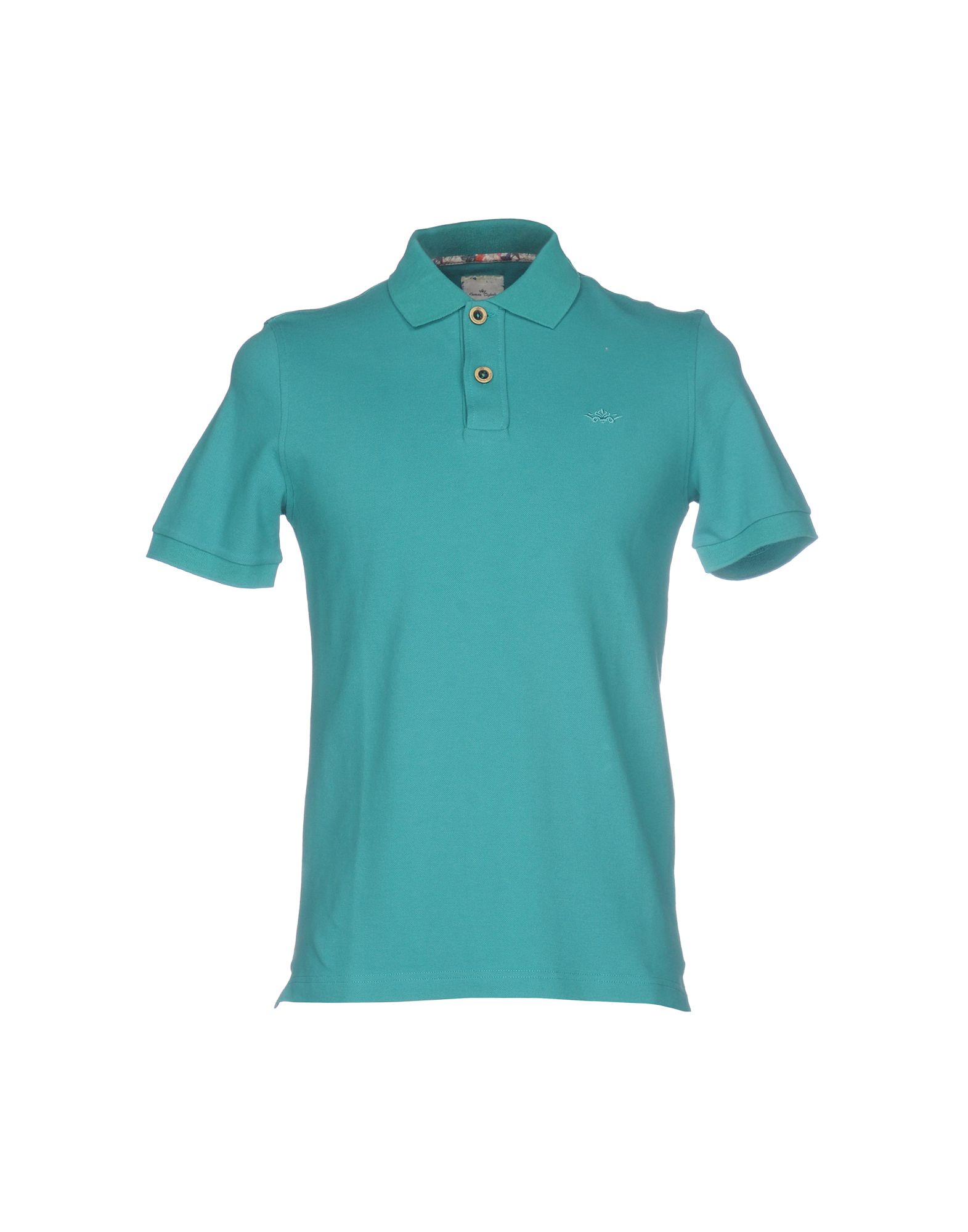 Domenico Tagliente Polo Shirts In Turquoise