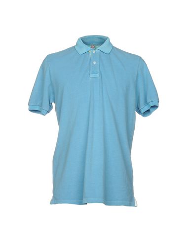 MOSAIQUE メンズ ポロシャツ アジュールブルー XL コットン 100%