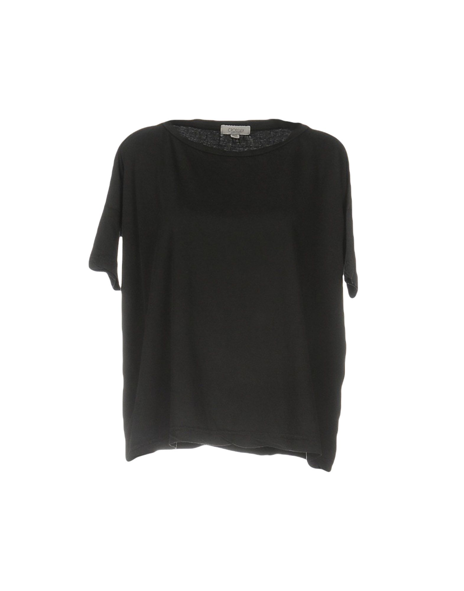 Shop Crossley Woman T-shirt Black Size S Cotton