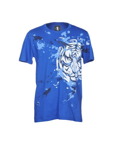 Bikkembergs Man T-shirt Bright Blue Size S Cotton