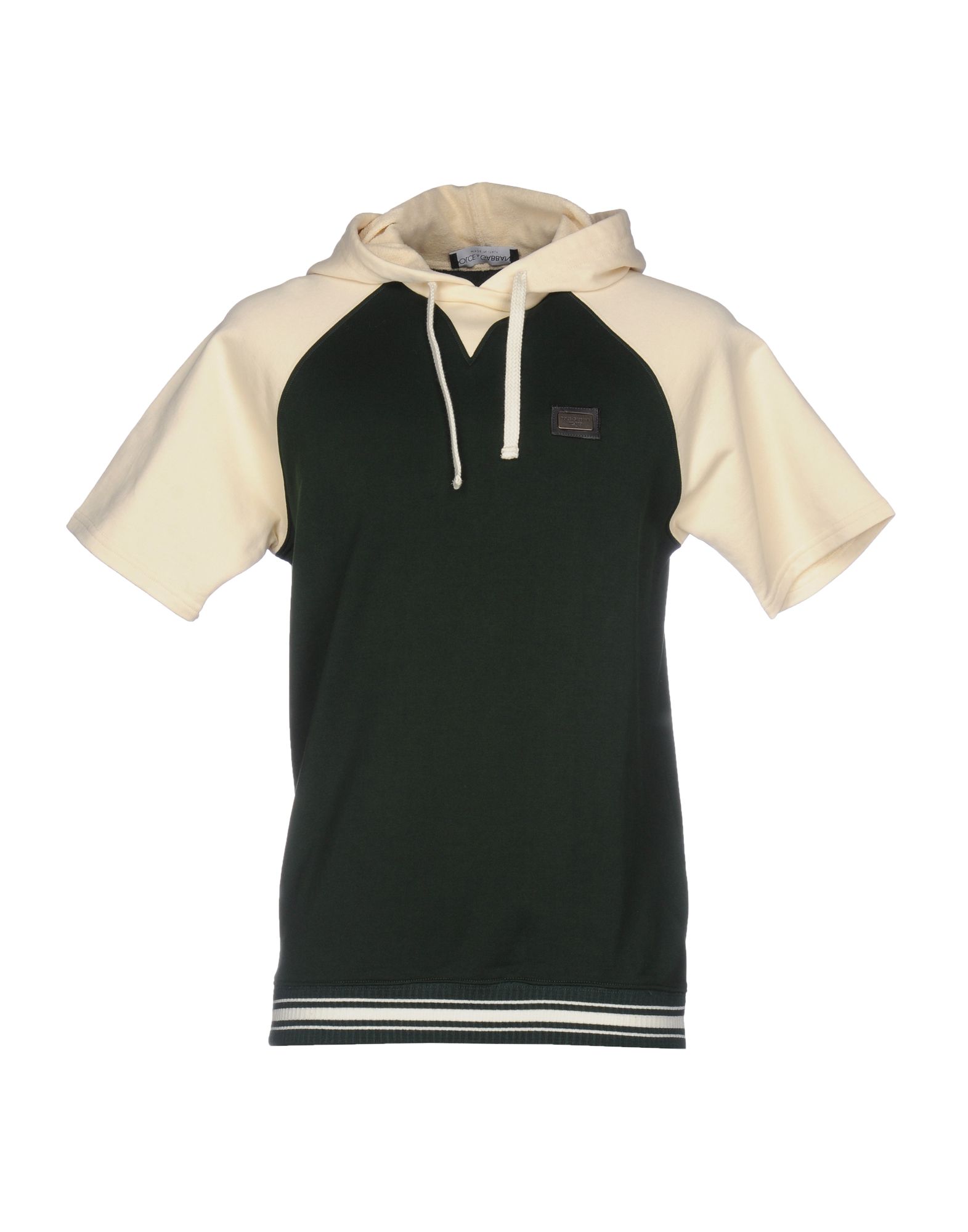 Dolce & Gabbana Man Sweatshirt Green Size 38 Cotton