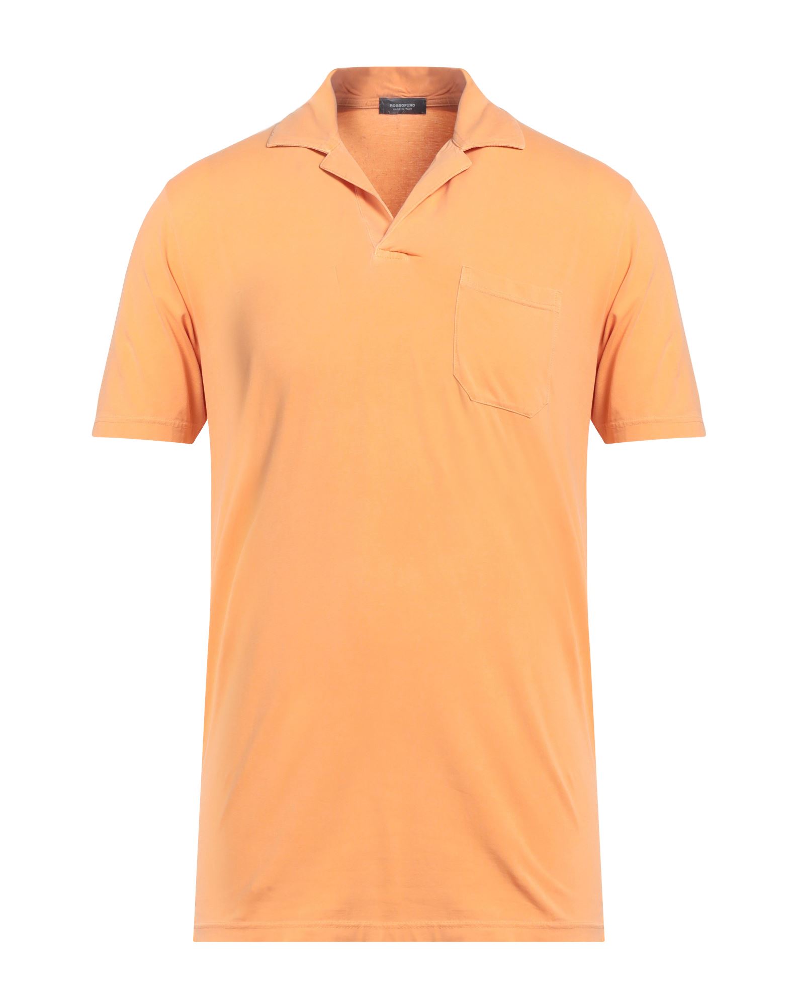 Rossopuro Polo Shirts In Orange