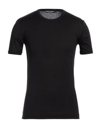 DOLCE&GABBANA T-shirts Herren Schwarz 44 Herren