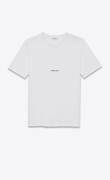 saint laurent logo t-shirt