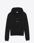 saint laurent signature hoodie