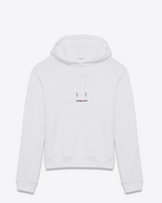 saint laurent signature hoodie