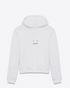 saint laurent signature hoodie