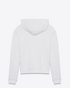 saint laurent hoodie white