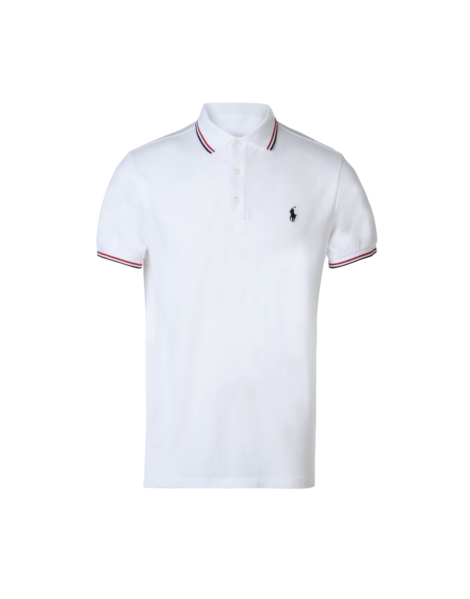《送料無料》POLO RALPH LAUREN メンズ ポロシャツ ホワイト S コットン 100% Custom fit polo shirt