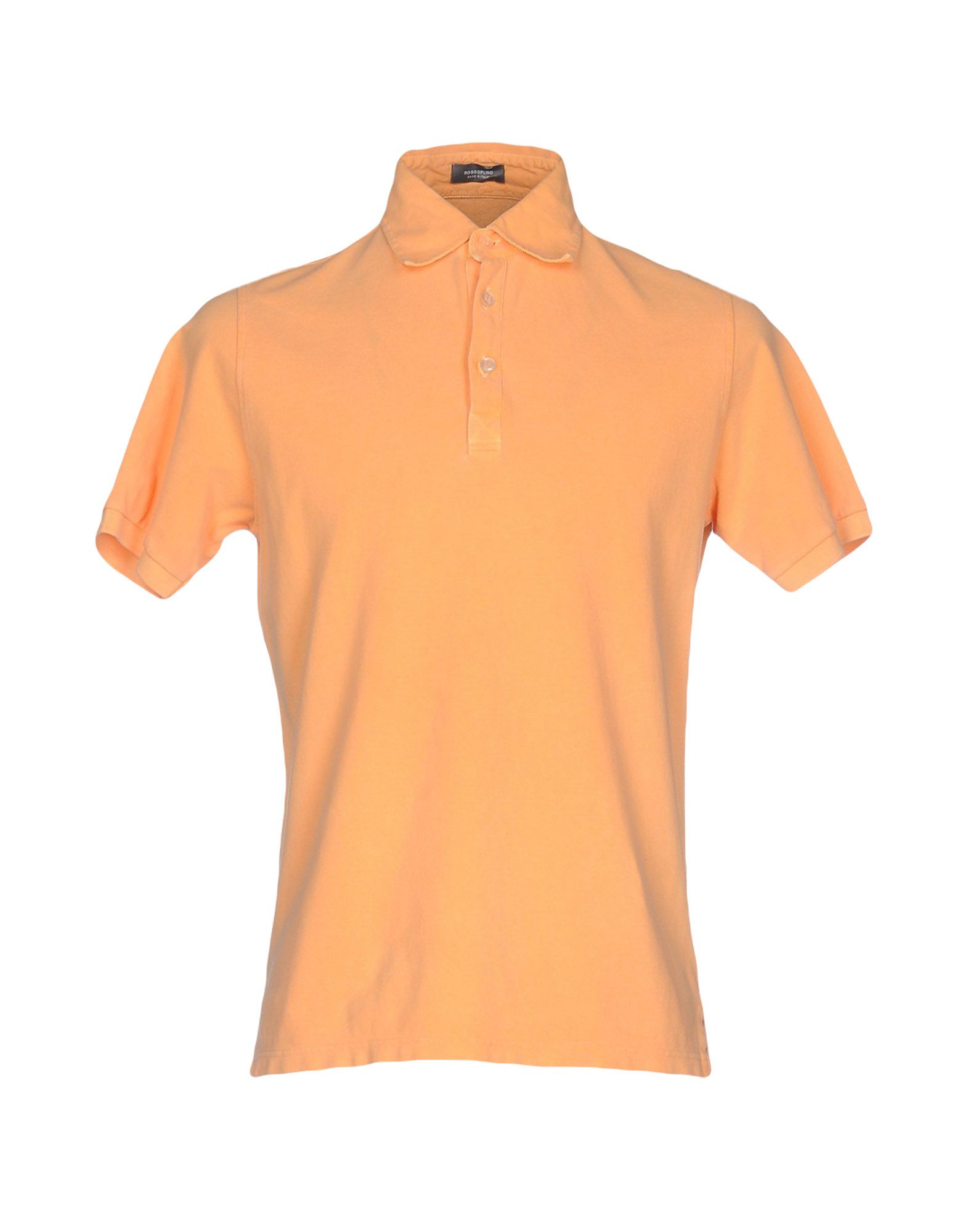 Rossopuro Polo Shirts In Orange