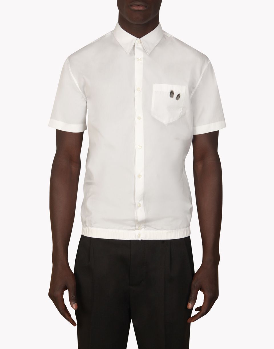 Dsquared2 Elastic Waist Shirt - Short Sleeve Shirts for Men | Official ...