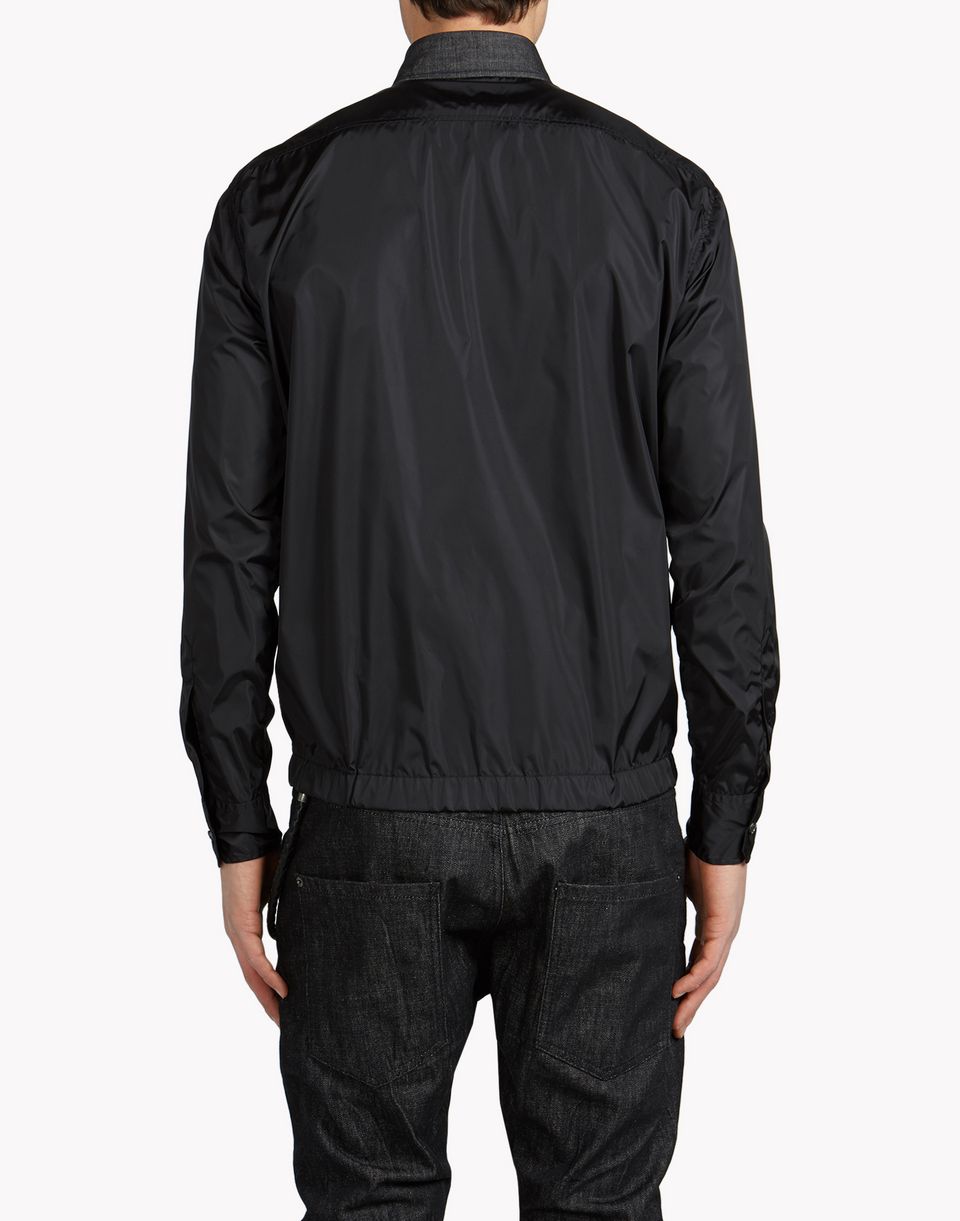 Dsquared2 Dark Zipped Elastic Waist Shirt - Long Sleeve Shirts for Men ...