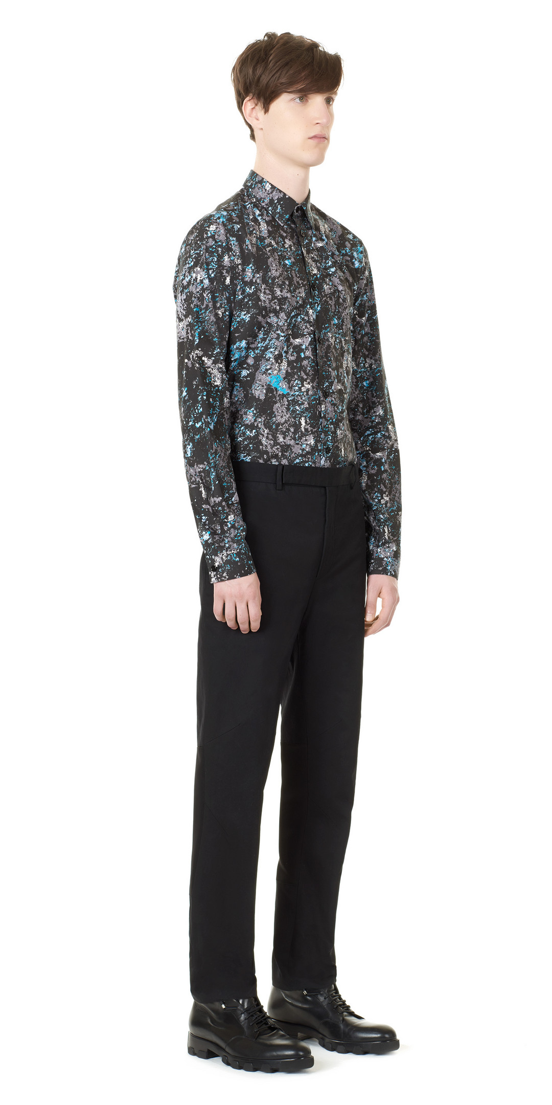 balenciaga 石青色经典衬衫 balenciaga - 衬衫 男士颜色