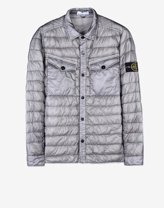 stone island padded overshirt