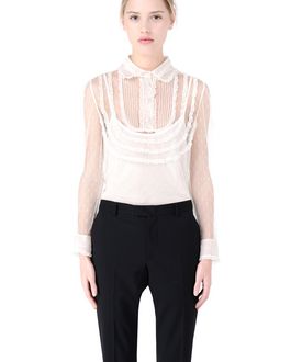 REDValentino Tulle And Lace Top - Shirt for Women | REDValentino E-Store