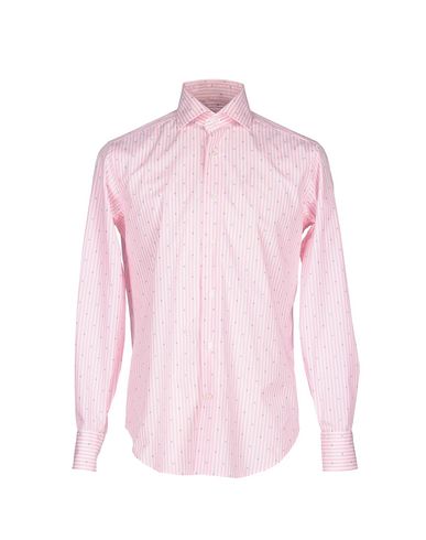 Caliban Man Shirt Pink Size 44 Cotton
