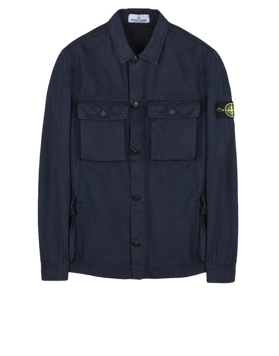 stone island old overshirt