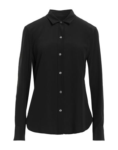 Equipment Woman Shirt Black Size M Silk
