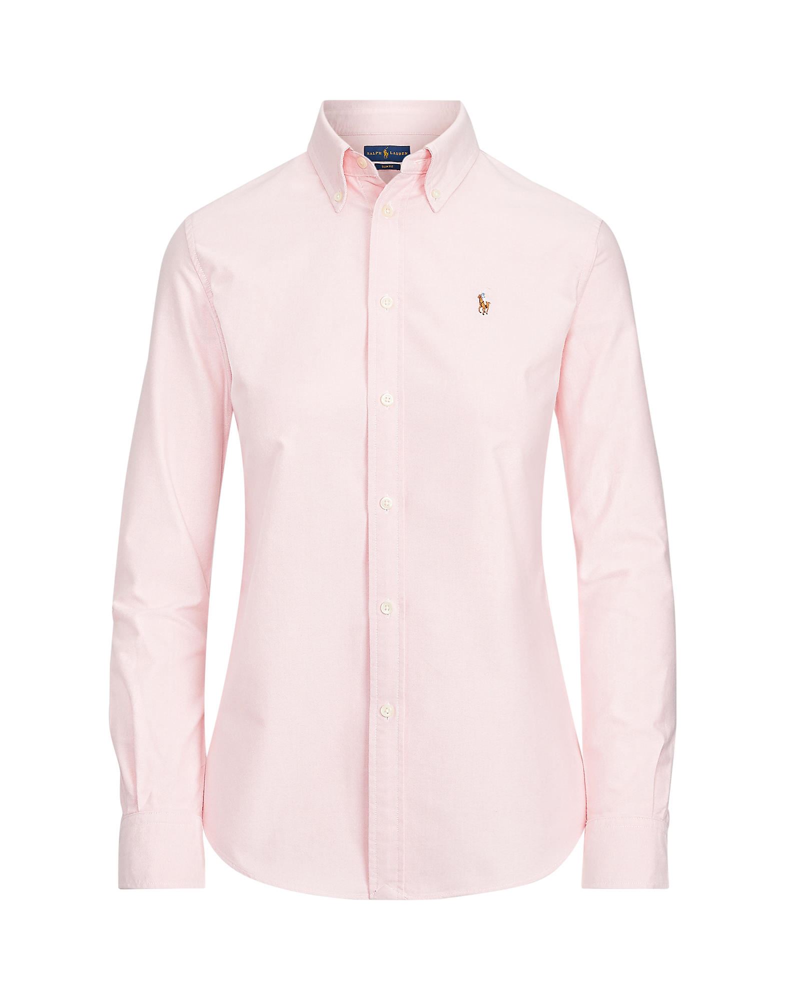 《送料無料》POLO RALPH LAUREN レディース シャツ ライトピンク XS コットン 100% Oxford Shirt