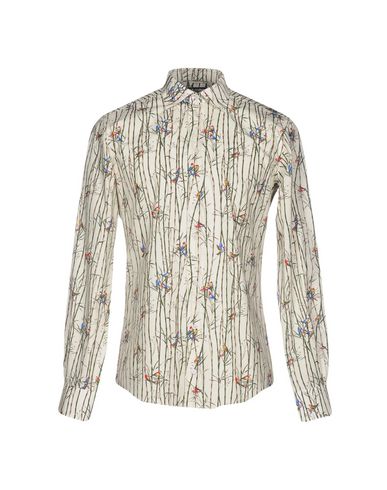 Shop Dolce & Gabbana Man Shirt Ivory Size 16 ½ Cotton In White