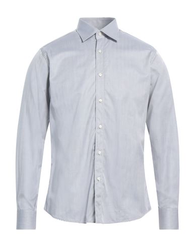 Ingram Man Shirt Light Grey Size 15 ¾ Cotton
