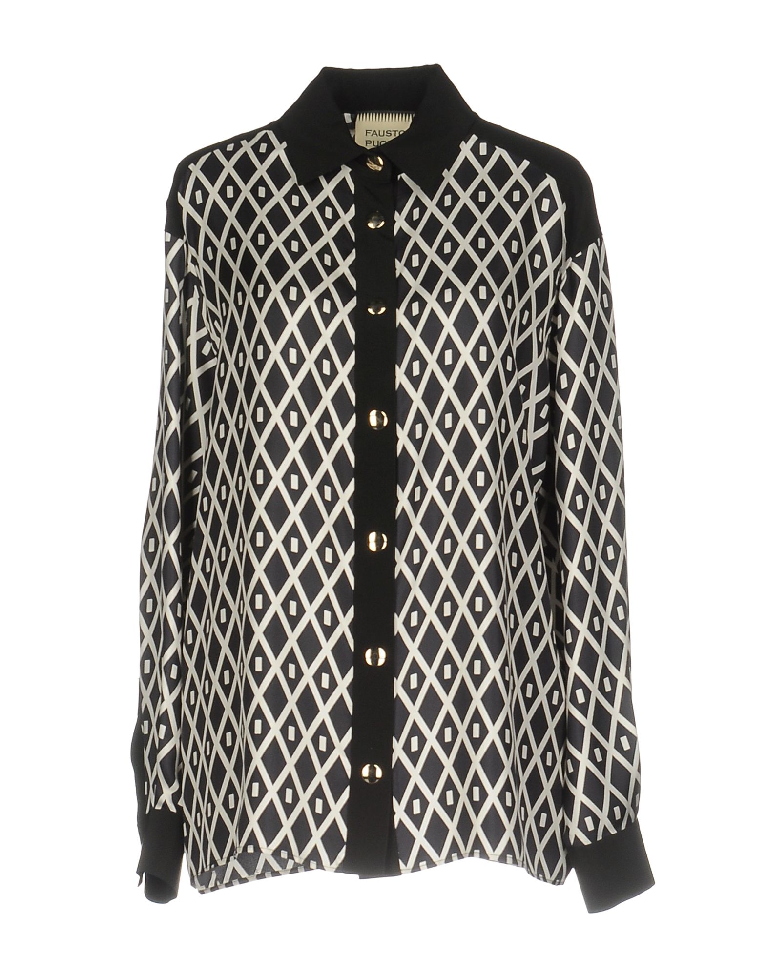 FAUSTO PUGLISI Patterned shirts & blouses,38619410UP 3