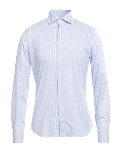 Man Shirt Blue Size 17 ¾ Cotton