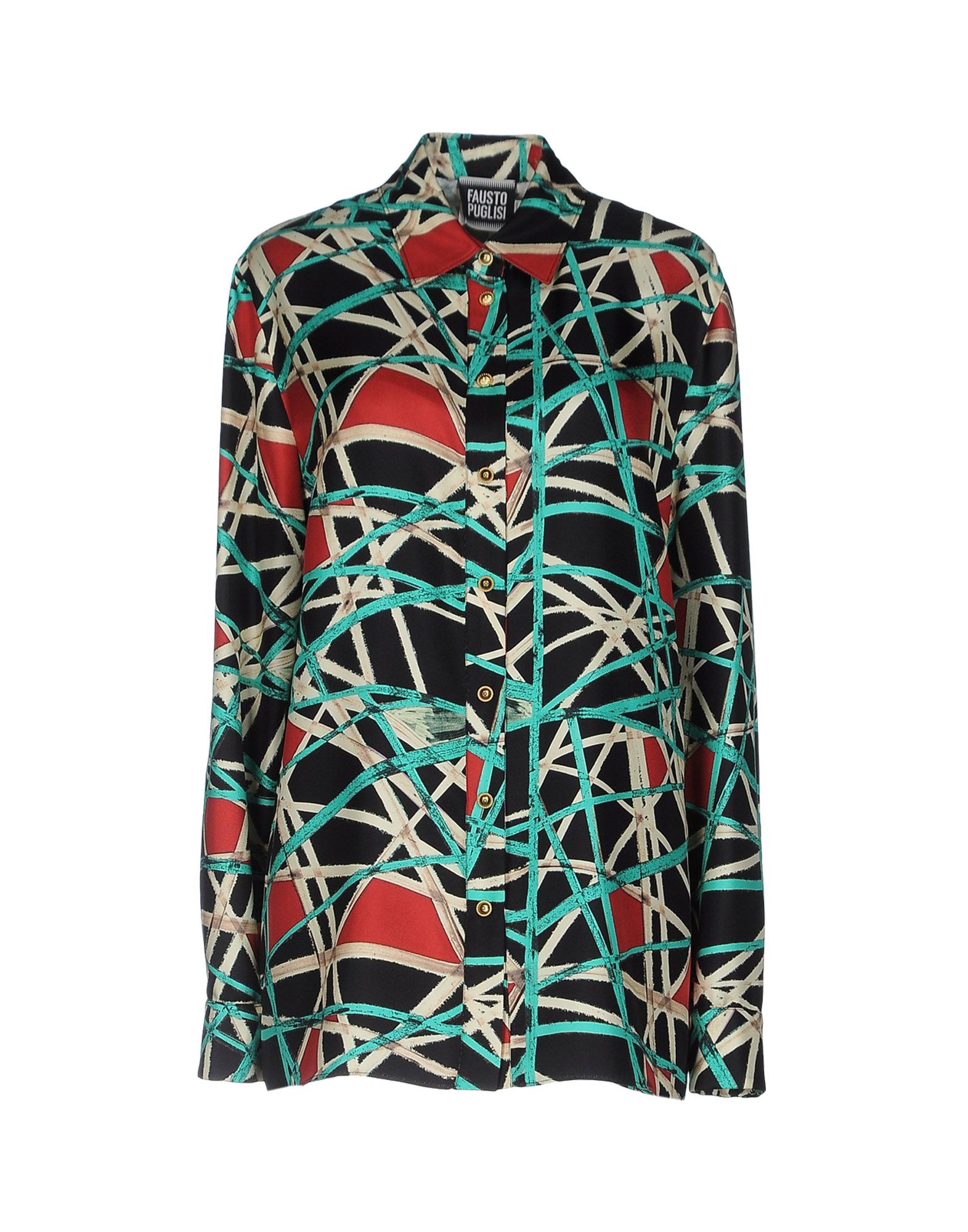 FAUSTO PUGLISI PATTERNED SHIRTS & BLOUSES,38644779OI 4