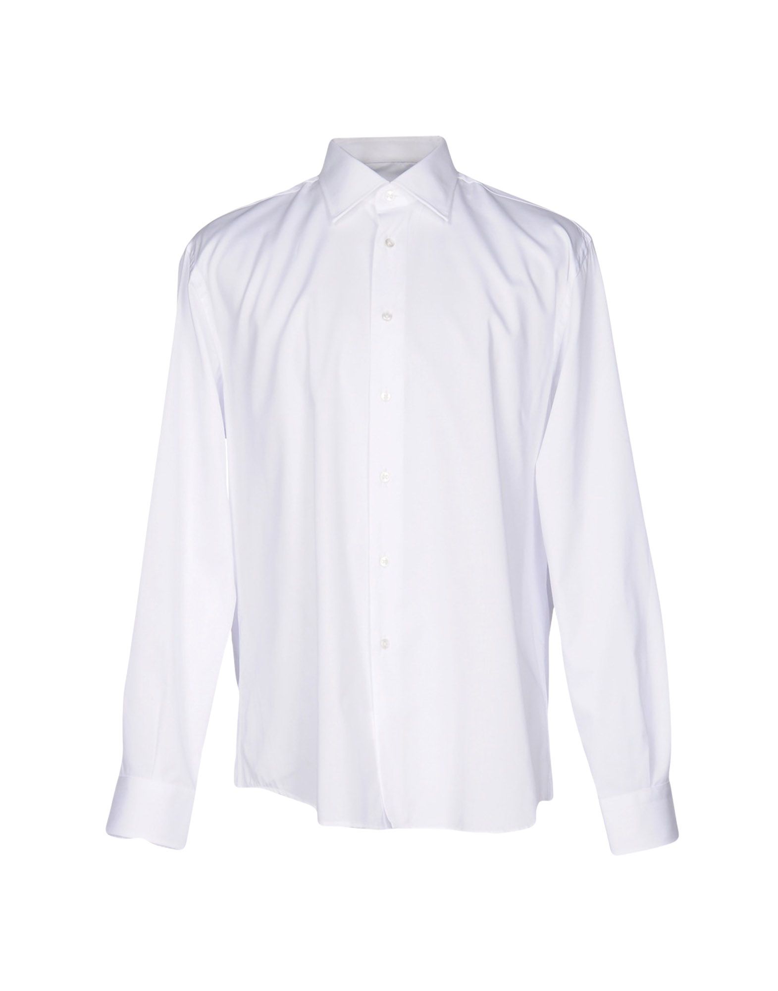 《送料無料》MAURO MALATESTA メンズ シャツ ホワイト XL コットン 100%