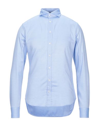 Exibit Man Shirt Sky blue Size XL Cotton