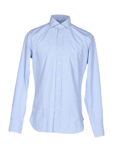 Man Shirt Azure Size 15 ¾ Cotton
