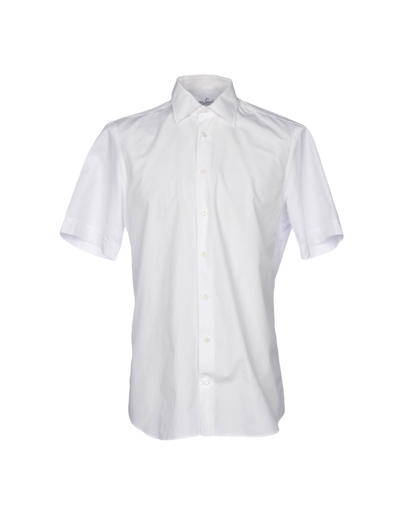 《送料無料》VAN LAACK メンズ シャツ ホワイト 41 コットン 100%