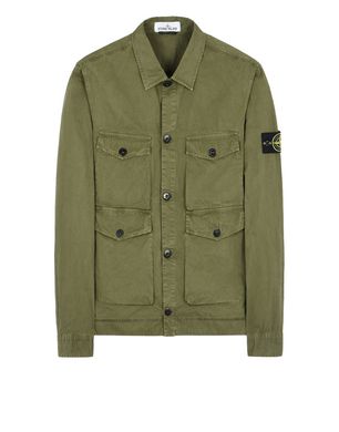 112WN T.CO OLD Over Shirt Stone Island Men Official Online Store