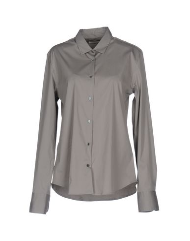 Lis Lareida Woman Shirt Grey Size 12 Cotton, Polyamide, Elastane