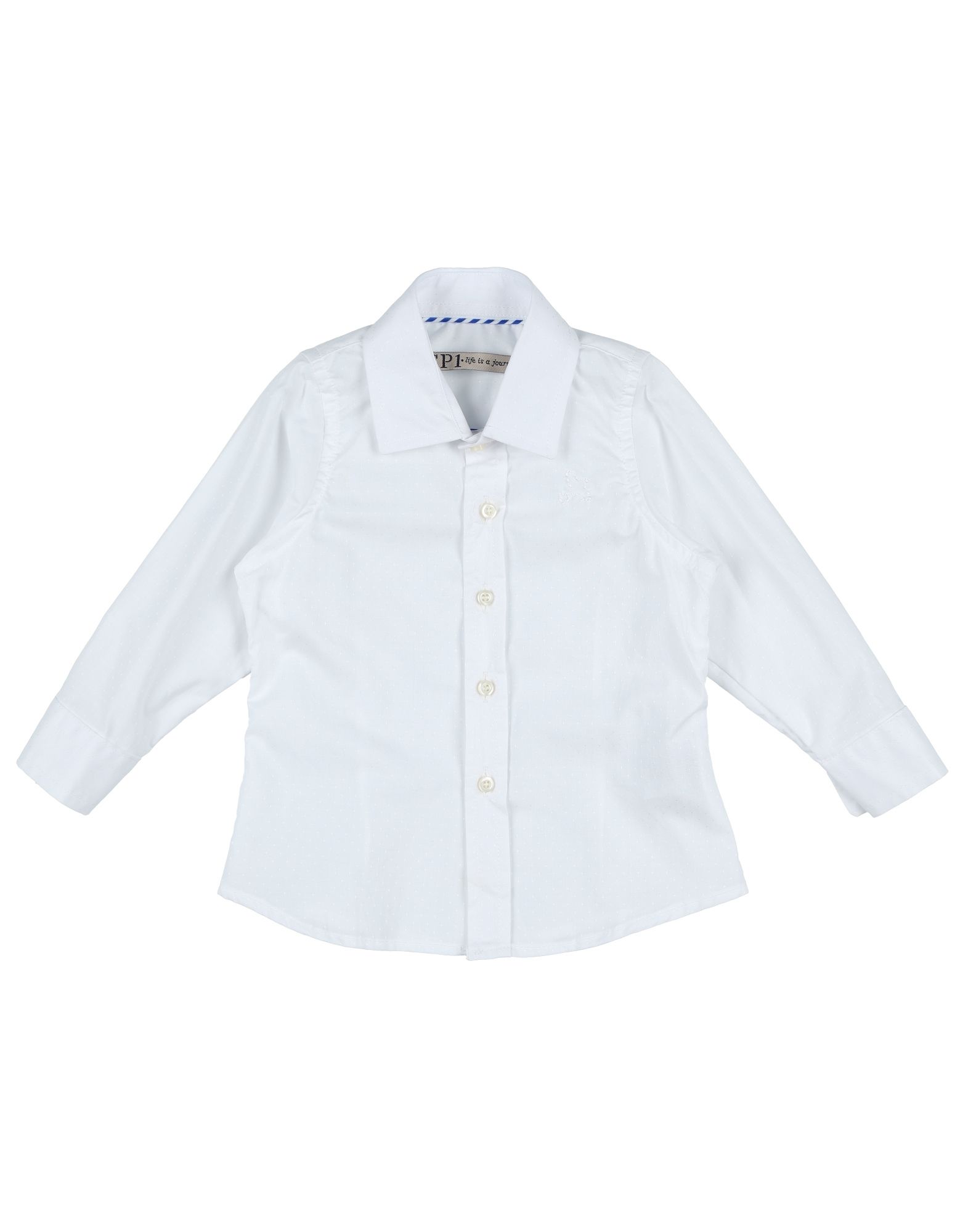 Shop Sp1 Newborn Boy Shirt White Size 3 Cotton