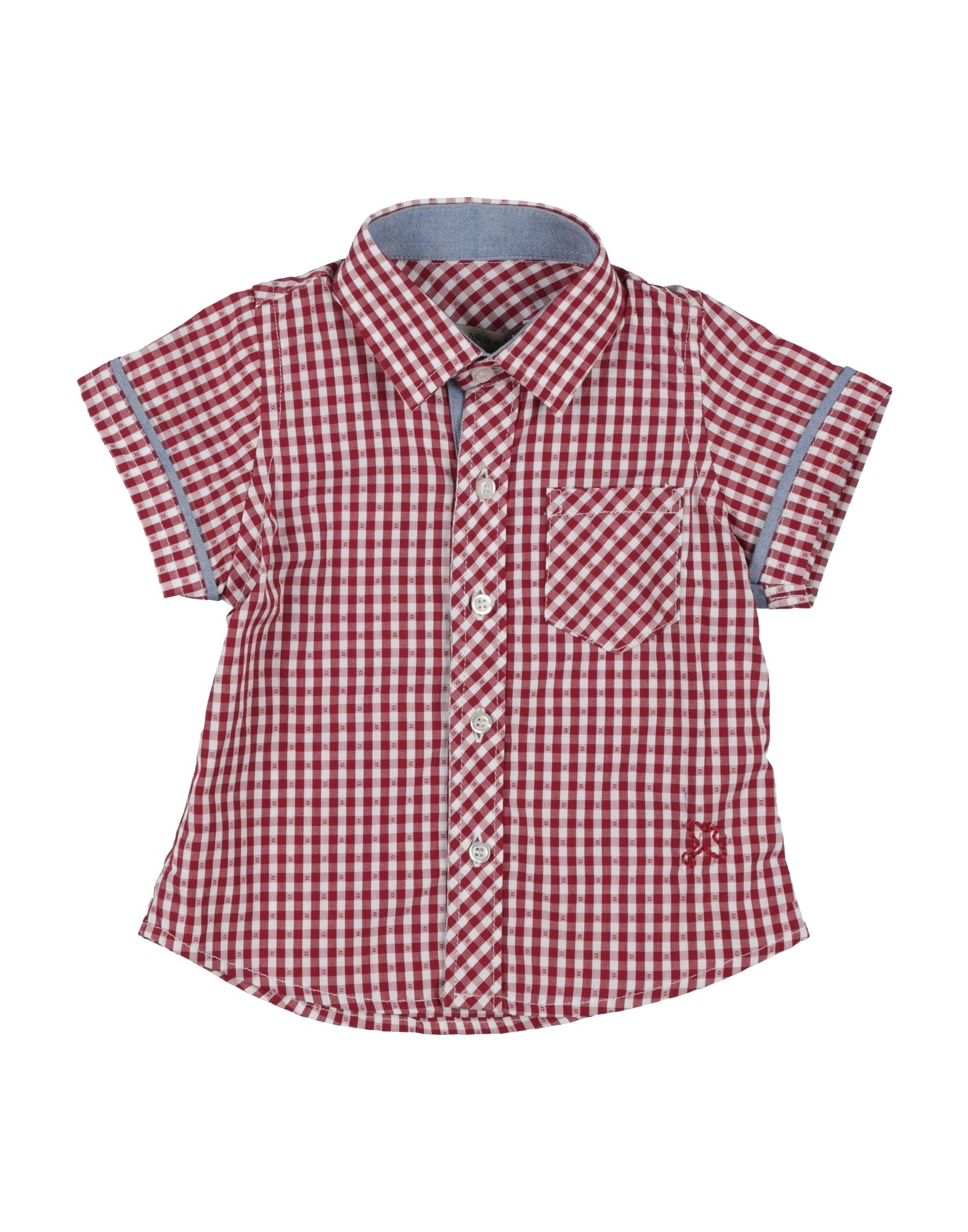 Sp1 Kids' Shirts In Red
