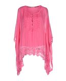 GUESS Damen Bluse Farbe Fuchsia Gr��e 3